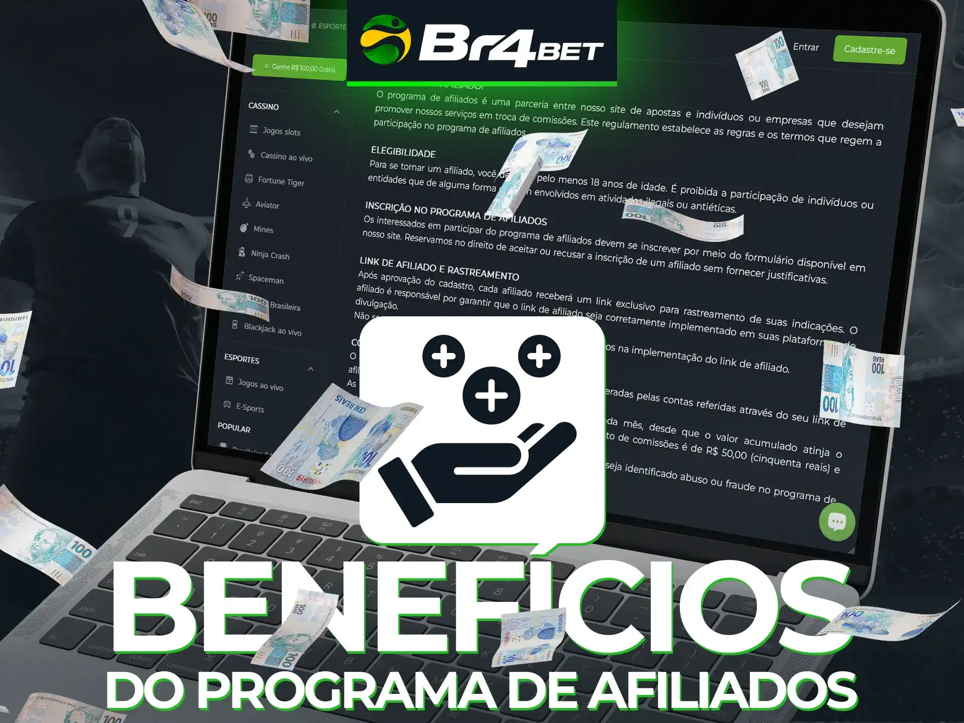 A participação no programa de afiliados da Br4Bet oferece muitas vantagens.