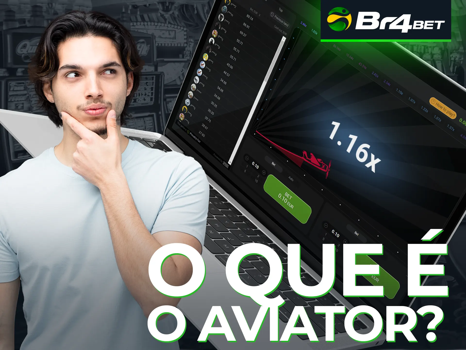 Aviator é um jogo de cassino popular na Br4Bet.