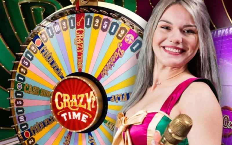 Derrame uma roda de dinheiro no Crazy Time na Br4Bet.