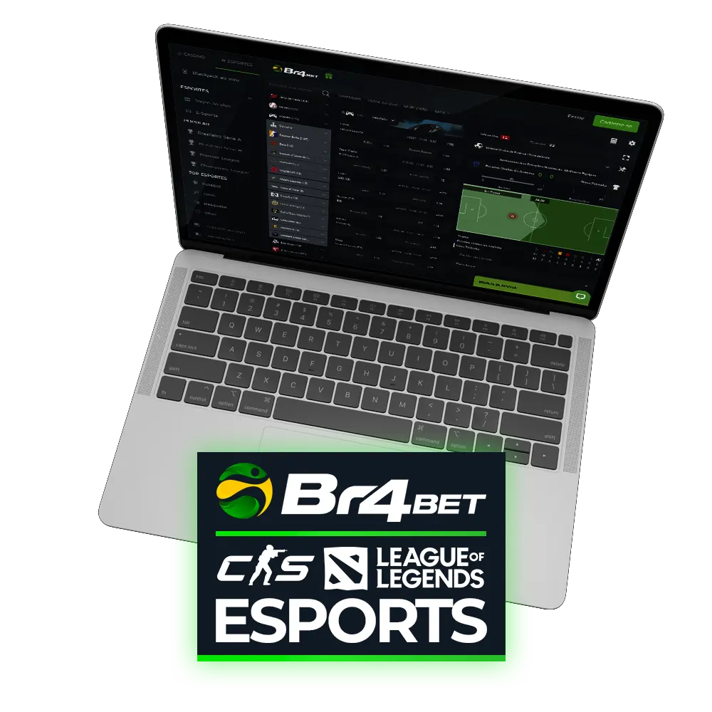 Faça apostas em competições de eSports na Br4Bet.