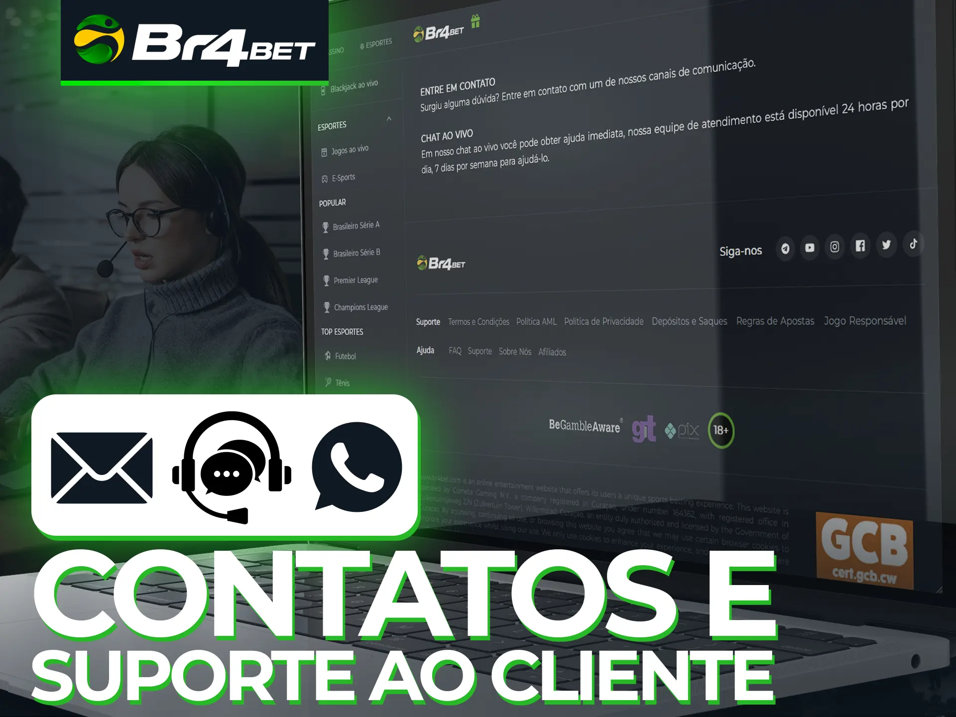 Entre em contato com a equipe da Br4Bet se tiver dificuldades técnicas.