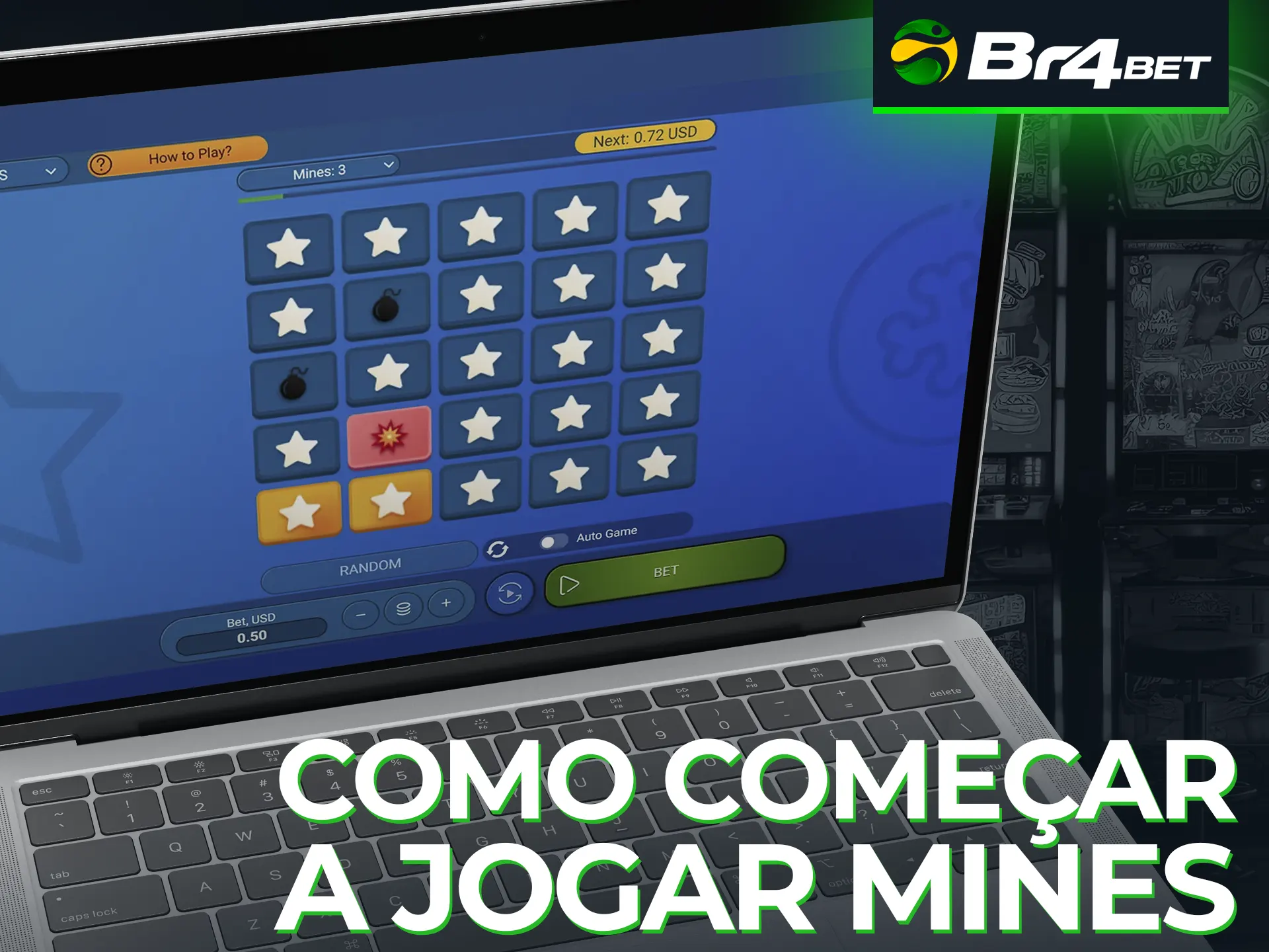 Abra a Br4Bet Brasil para jogar em Minas.