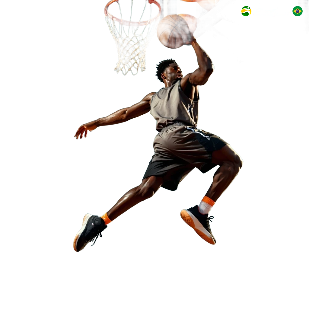 Apostas de basquete Br4bet no Brasil: NBB, NBA e EuroLeague, odds decimais, apostas simples, múltiplas e ao vivo.